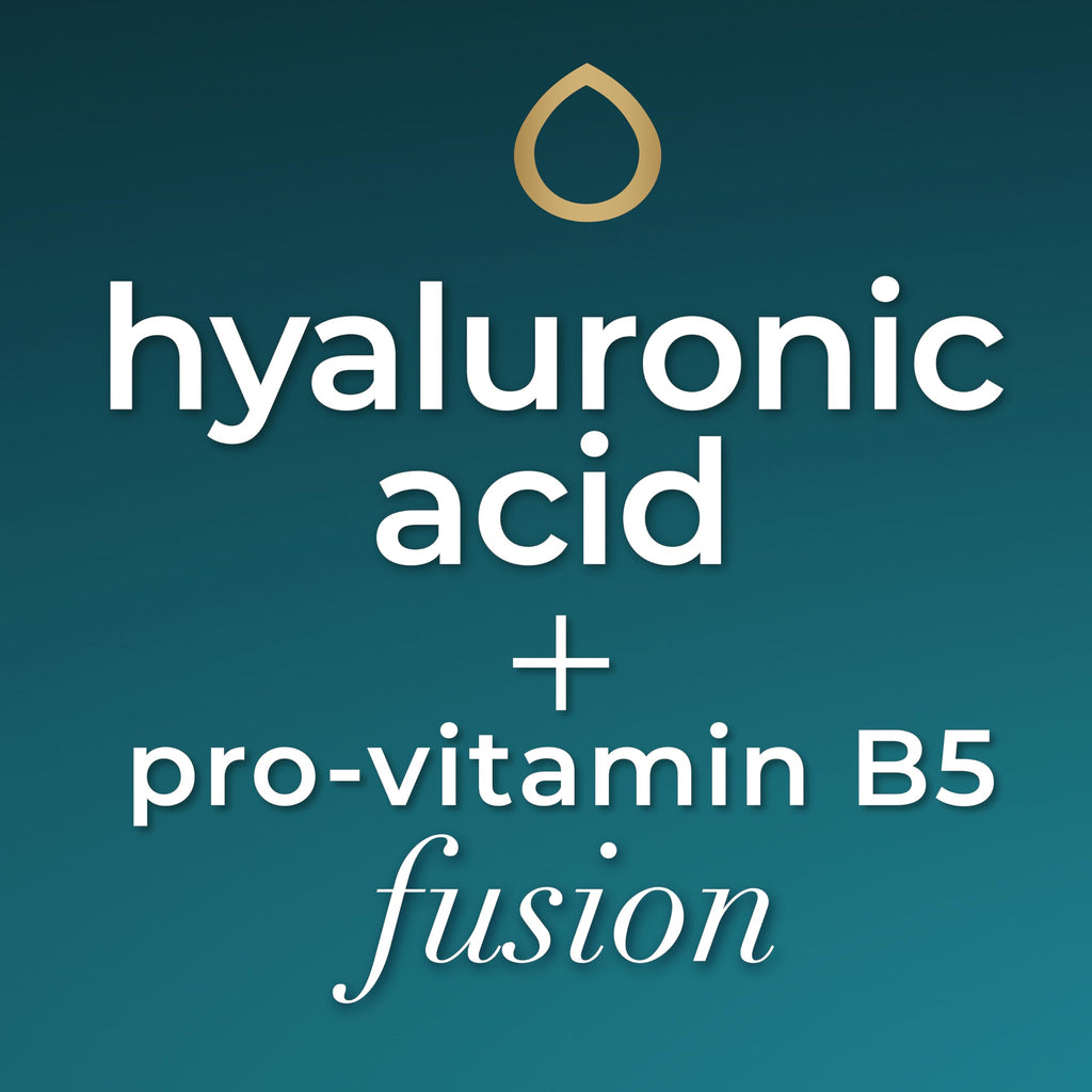 OGX Rescue Fusions Hydrating Conditioner - Hyaluronic Acid, Pro-Vitamin B5 - Reduces Dry Hair - Sulfate Free - 385ml