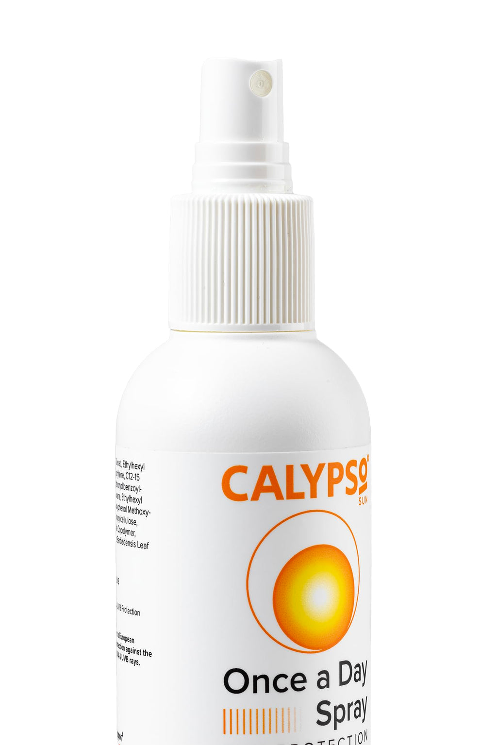Calypso Once A Day Sun Protection Spray SPF30 | 8 Hours Sun Protection | Non Greasy | Water Resistant | 200ml, Transparent,package may vary