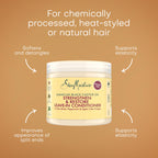 SheaMoisture Jamaican Black Castor Oil Leave-In Conditioner - Sulphate-Free, Shea Butter, Peppermint - 431ml
