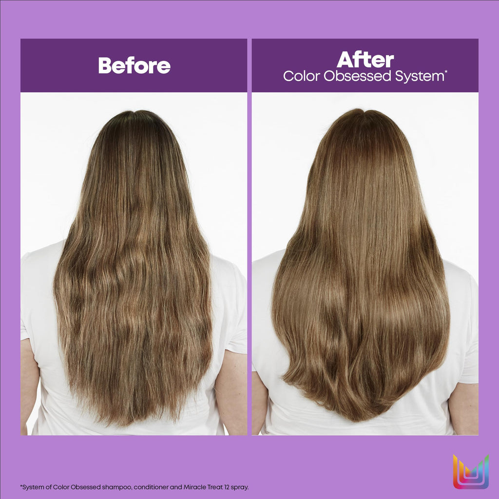 Matrix Total Results Color Obsessed Shampoo - 33.79 fl oz - Colour Protect for Colour-Treated Hair - Damaged Box