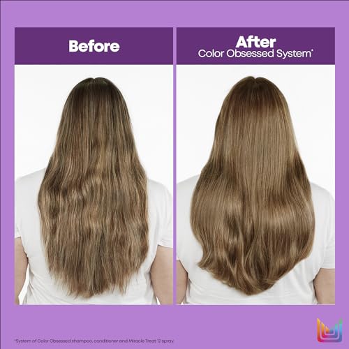 Matrix Total Results Color Obsessed Shampoo - 33.79 fl oz - Colour Protect for Colour-Treated Hair - Damaged Box