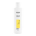Nioxin System 1 Scalp + Hair Conditioner - Hair Thickening Conditioner for Natural Hair with Light Thinning - with Niacinamide (300ml)