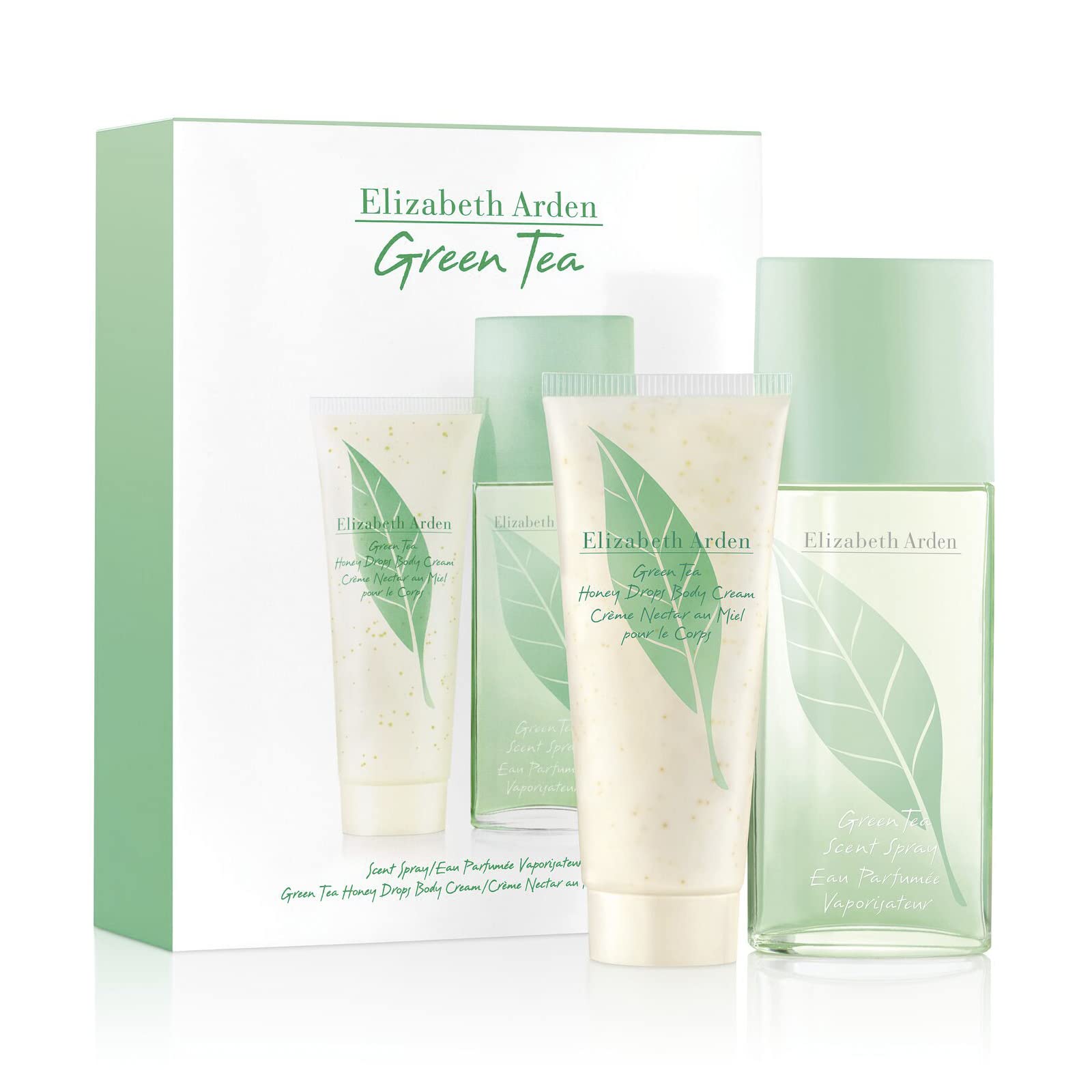 Elizabeth Arden GREEN TEA Scent Spray 100ml 2-piece Gift Set, fragrance gifting for women - New