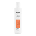 Nioxin System 4 Scalp + Hair Conditioner - Coloured, Dry, Damaged Hair, Progressed Thinning, Biotin, Niacinamide, 300ml