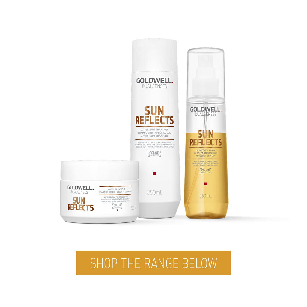Goldwell Dualsenses Sun Reflects After-Sun Spray for Heat Stressed Hair, 150ml - Damaged Box