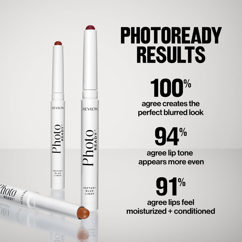 Revlon PhotoReady Instant Blur Liner, Blurring Lip Liner for Fuller, Smoother Lips with Soft-Focus Matte Finish, Dewy
