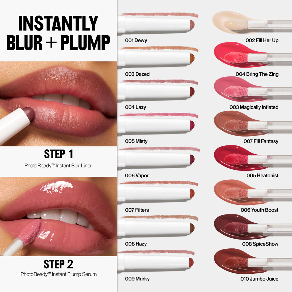 Revlon PhotoReady Instant Blur Liner, Blurring Lip Liner for Fuller, Smoother Lips with Soft-Focus Matte Finish, Dewy
