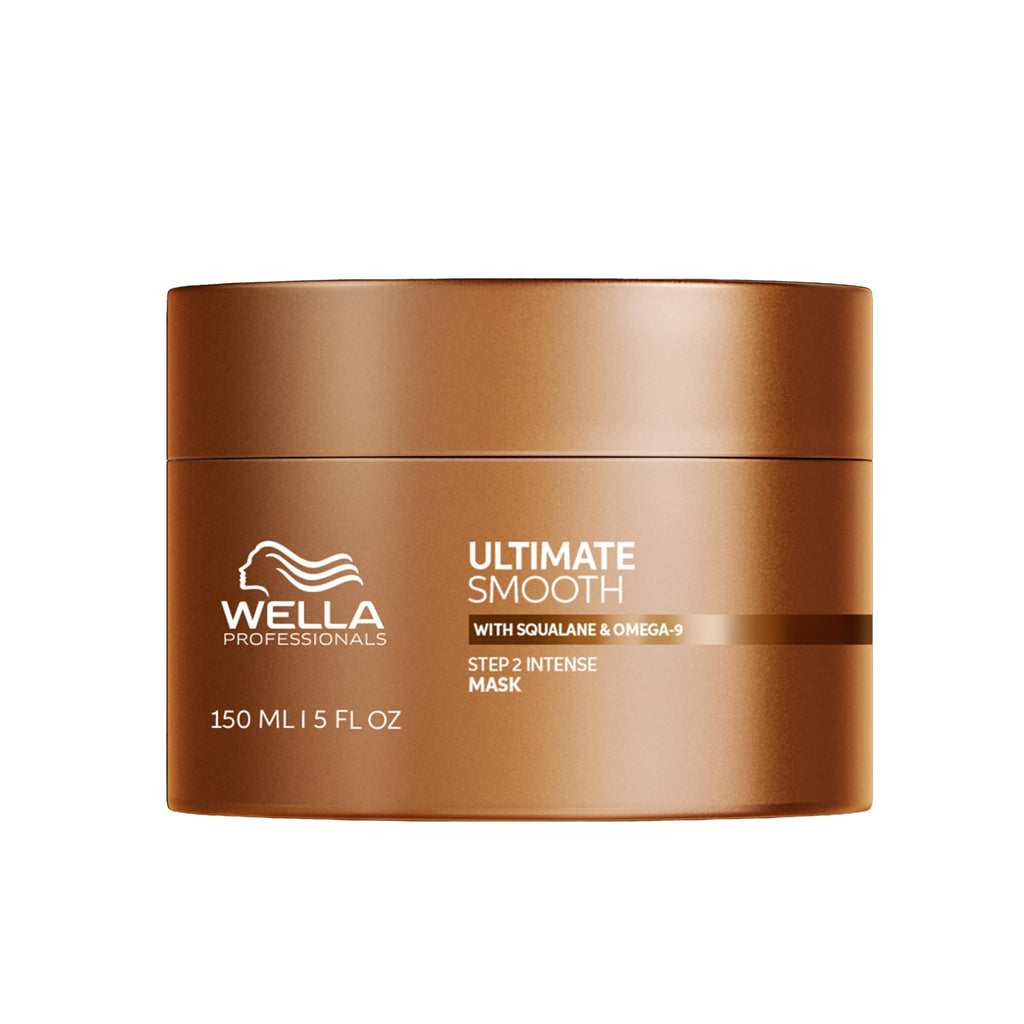 Wella Professionals ULTIMATE SMOOTH Hair Mask - Nourishing Hair Treatment With Squalane & Omega 9 - For Dry, Dull & Frizzy Hair (150ml)