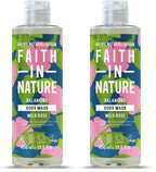 Faith In Nature Natural Dragon Fruit Body Wash, Rejuvenating Shower Gel, Vegan and Cruelty Free, No SLS or Parabens, 400 ml