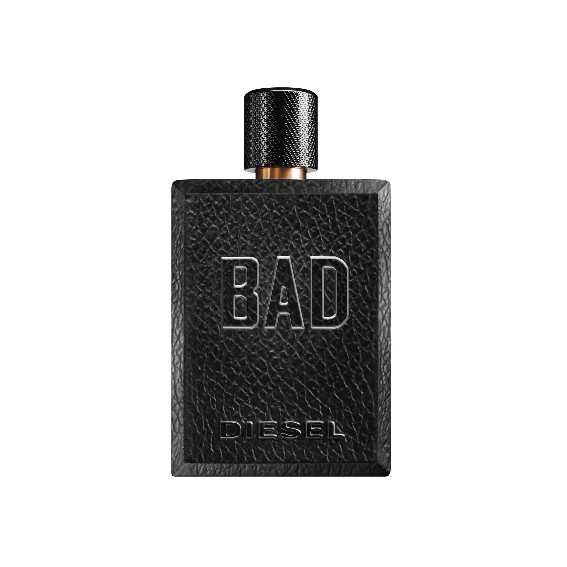 Diesel BAD Eau de Toilette for Men 100ml – Woody Tobacco Caviar Bergamot Seductive Fragrance