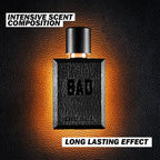 Diesel BAD Eau de Toilette for Men 100ml – Woody Tobacco Caviar Bergamot Seductive Fragrance