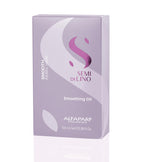 Alfaparf Milano Semi di Lino Smoothing Oil - Hydrating Hair Oil for Frizzy Hair - Enhances Brightness and Protects from Heat - 3.3 oz - Damaged Box