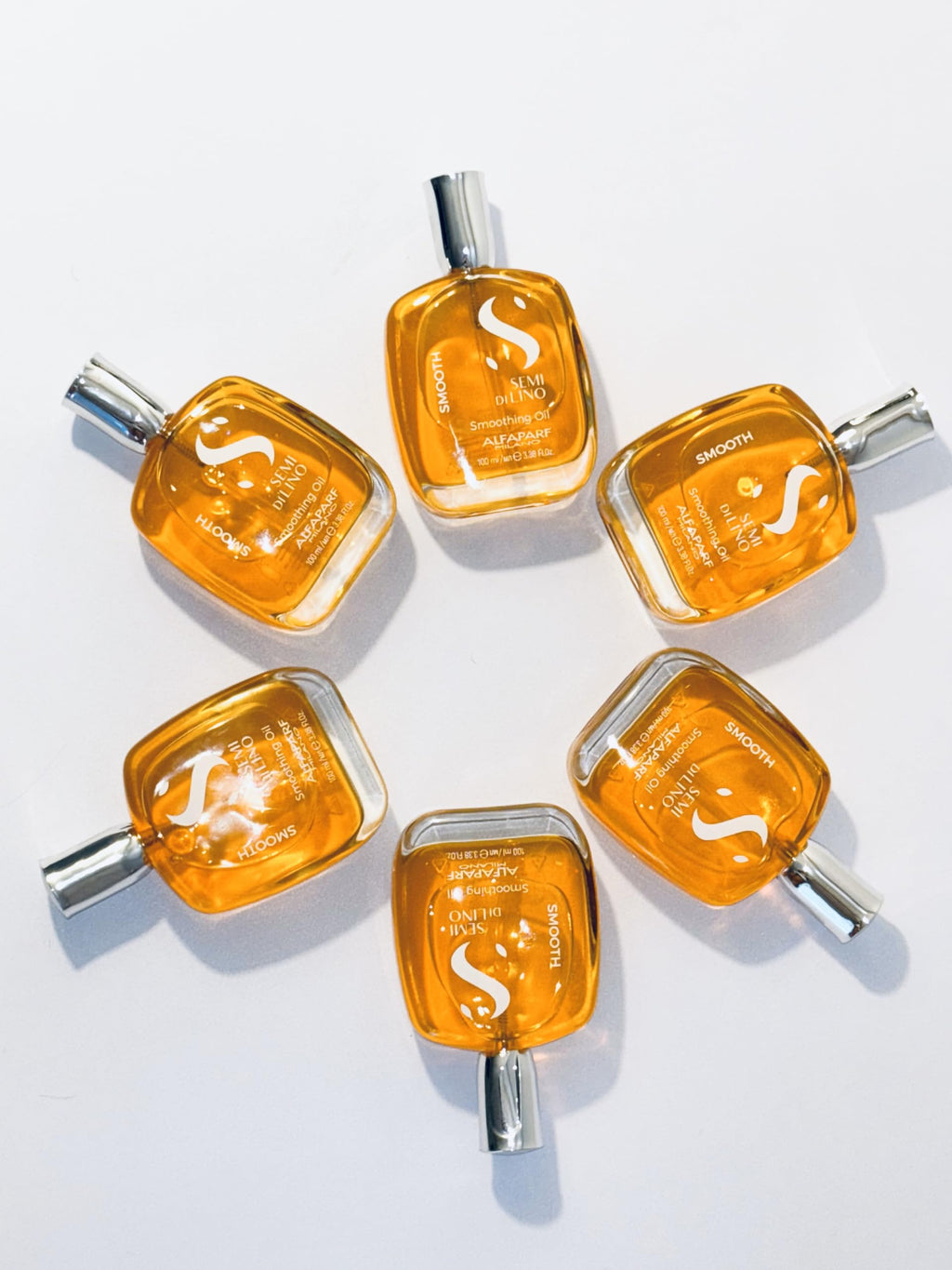 Alfaparf Milano Semi di Lino Smoothing Oil - Hydrating Hair Oil for Frizzy Hair - Enhances Brightness and Protects from Heat - 3.3 oz - Damaged Box
