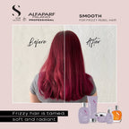 Alfaparf Milano Semi di Lino Smoothing Oil - Hydrating Hair Oil for Frizzy Hair - Enhances Brightness and Protects from Heat - 3.3 oz - Damaged Box