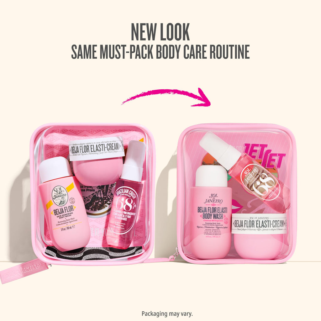 SOL DE JANEIRO Jet Set Beija Flor Travel Size Body Care Set