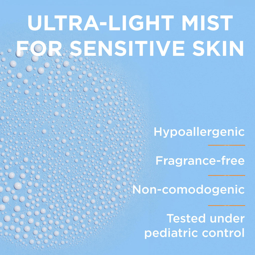 Garnier Ambre Solaire Sun Cream SPF 50+ Sensitive Advanced Kids Anti-Sand Sun Protection Mist Spray, Very High Protection UVA & UVB, Water Resistant, For Face & Body, Cruelty Free 150ml - Damaged Box