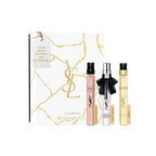 Yves Saint Laurent Travel Spray Collection Set - Black Opium, Libre, Mon Paris 3x10ml Eau de Parfum for Women - Damaged Box
