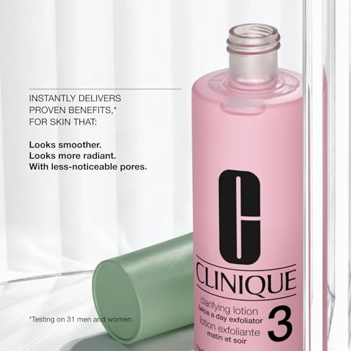 Clinique Clarifying Lotion 3 Face Exfoliator For Combination Oily Skin Types, 200ml
