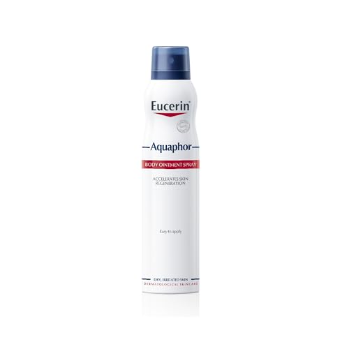 Eucerin Aquaphor Ointment Body Spray 250ml - Intensive Moisturising Lotion for Dry, Irritated Skin - Fragrance-Free