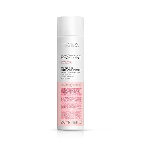Revlon Professional Color Protective Micellar Shampoo Hair Treatment for Damaged & Coloured Hair to Protect & Enhance Shine (250ml) Unisex
