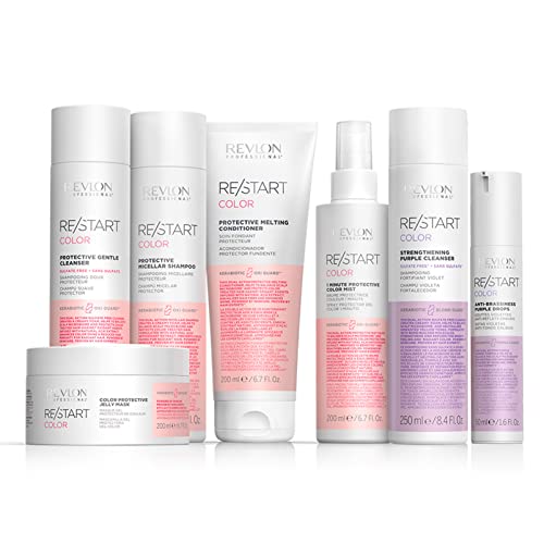 Revlon Professional Color Protective Micellar Shampoo Hair Treatment for Damaged & Coloured Hair to Protect & Enhance Shine (250ml) Unisex