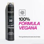 REDKEN Max Hold, Hairspray for Sleek, Smooth Hair with Long-Lasting Lift and Control, No Stiffness or Crunch, 300ml - Damaged Box