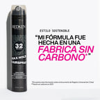REDKEN Max Hold, Hairspray for Sleek, Smooth Hair with Long-Lasting Lift and Control, No Stiffness or Crunch, 300ml - Damaged Box
