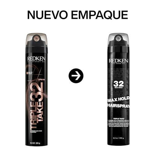 REDKEN Max Hold, Hairspray for Sleek, Smooth Hair with Long-Lasting Lift and Control, No Stiffness or Crunch, 300ml - Damaged Box