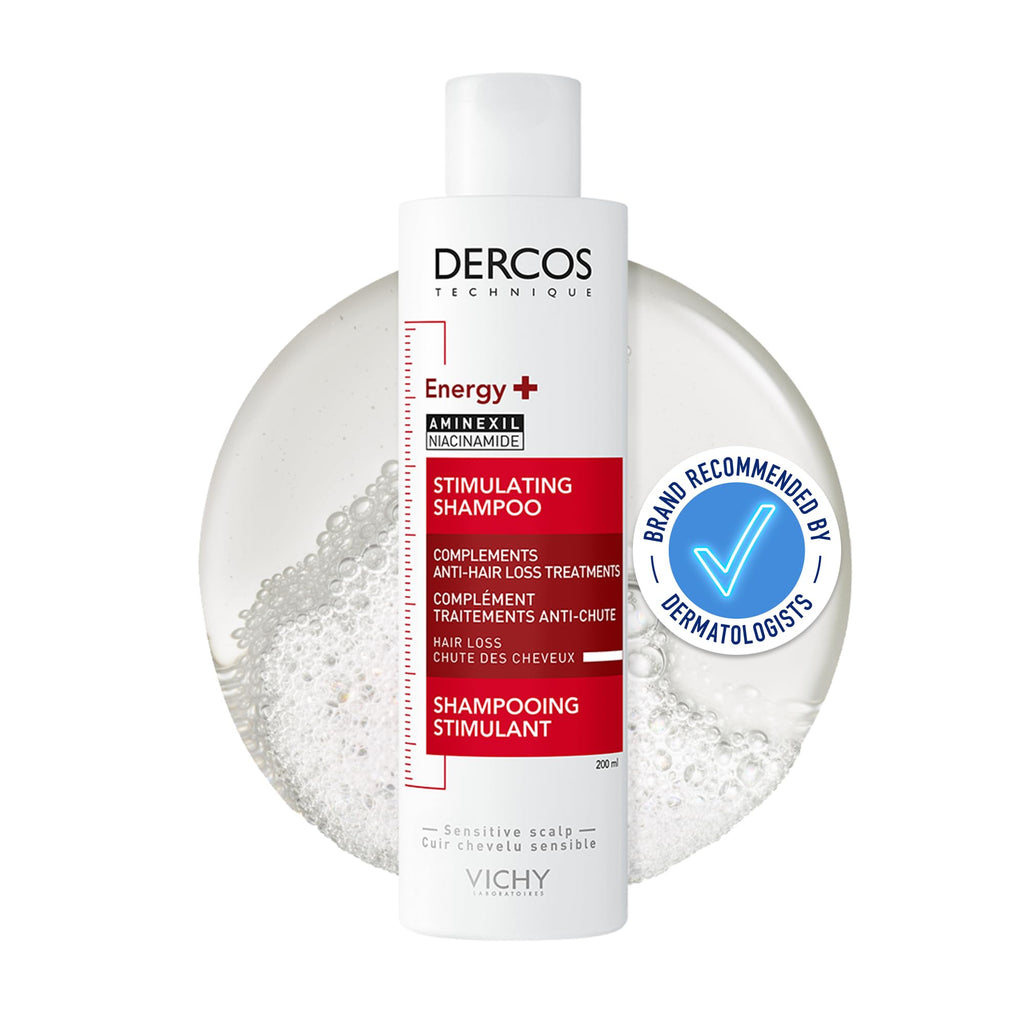 Vichy Dercos Energy+ Stimulating Anti-Hair Loss Shampoo with Aminexil 200ml