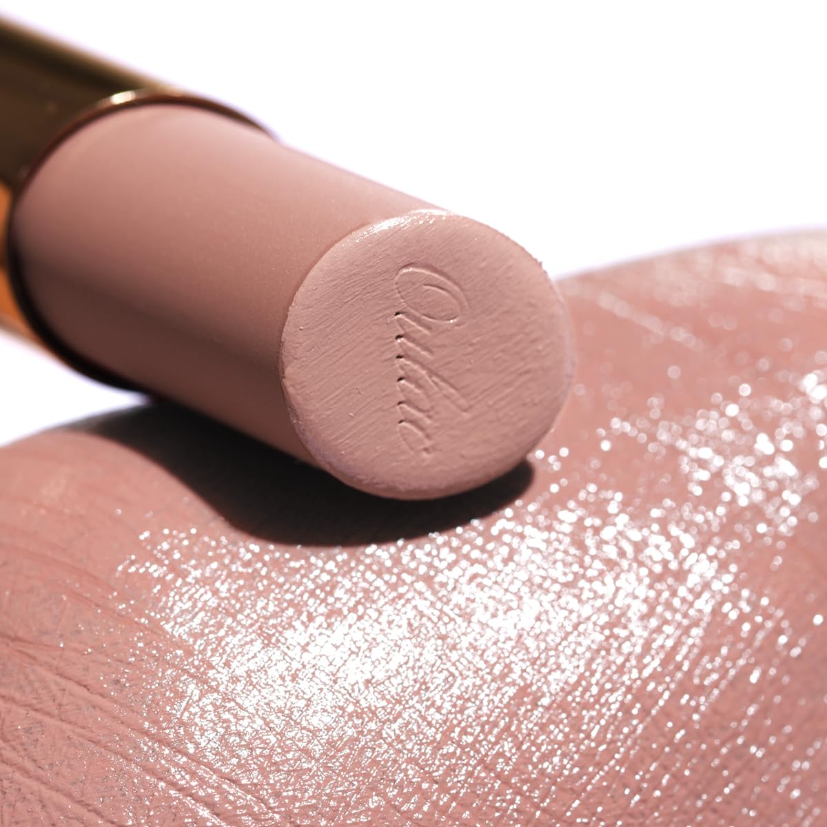 Oulac Satin Matte Nude Lipstick - Long Lasting Lip SG02 Bodylicious Stick, Intense Color with Smooth Creamy Texture Lip Colour, Moisturizing & Weightless Formula Lip Makeup, Vegan, 4.3g, SG02 Bodylicious - BBE 12/2029