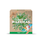 Garnier Face & Eye Mask Gift Set - 12 Vegan Sheet Masks with Vitamin C, Hyaluronic Acid, Lavender, Pomegranate, Green Tea - Damaged Box