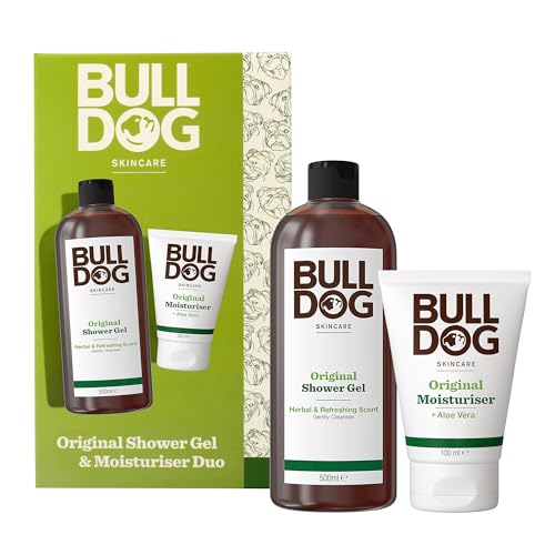 Bulldog Skincare | Men's Gift Set | Original Moisturiser & Shower Gel Duo - Damaged Box