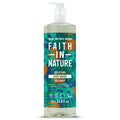 Faith In Nature 1L Natural Coconut Body Wash, Hydrating, Vegan and Cruelty Free, No SLS or Parabens - Damaged Box