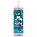 Faith In Nature 1L Natural Coconut Body Wash, Hydrating, Vegan and Cruelty Free, No SLS or Parabens - Damaged Box