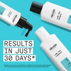 Nioxin Scalp + Hair Thickening System 3 Loyalty Kit - Hair Thickening System for Coloured, Dry and Damaged Hair with Light Thinning - Shampoo, Conditioner and Scalp Treatment, 300+300+100ml - Damaged Box
