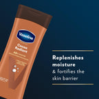 Vaseline Cocoa Radiant Body Lotion - Deep Moisturising Body Cream with Vaseline Jelly & 100% Cocoa Butter - Repairs Dry, Itchy Skin and Restores Natural Glow 6x 400ml - Damaged Box