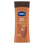 Vaseline Cocoa Radiant Body Lotion - Deep Moisturising Body Cream with Vaseline Jelly & 100% Cocoa Butter - Repairs Dry, Itchy Skin and Restores Natural Glow 6x 400ml - Damaged Box