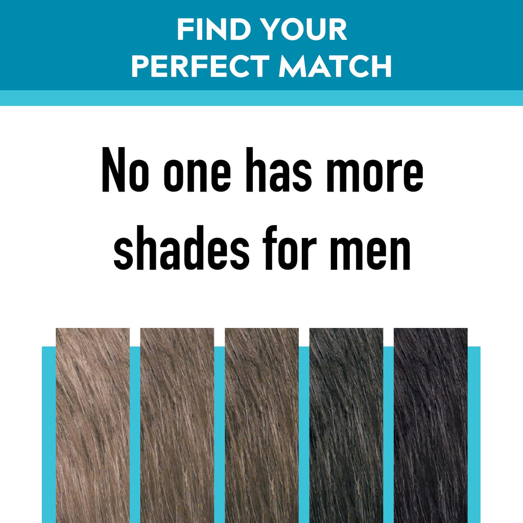 Just for men Moustache & Beard Real Black Dye , Eliminates Grey for a Thicker & Fuller Look M55 - Damaged Box
