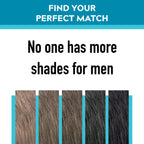 Just for men Moustache & Beard Real Black Dye , Eliminates Grey for a Thicker & Fuller Look M55 - Damaged Box