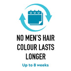 Just for men Moustache & Beard Real Black Dye , Eliminates Grey for a Thicker & Fuller Look M55 - Damaged Box