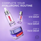 L'Or'eal Paris Hyaluronic Acid Serum, Revitalift Filler, 1.5% Pure Concentrated Micro-Epidermic Hyaluronic Acid], Dropper Serum, Intensely Hydrates & Replumps, Visibly Reduces Fine Lines & Wrinkles - Damaged Box