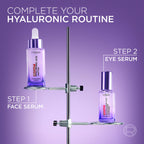 L'Or'eal Paris Hyaluronic Acid Serum, Revitalift Filler, 1.5% Pure Concentrated Micro-Epidermic Hyaluronic Acid], Dropper Serum, Intensely Hydrates & Replumps, Visibly Reduces Fine Lines & Wrinkles - Damaged Box