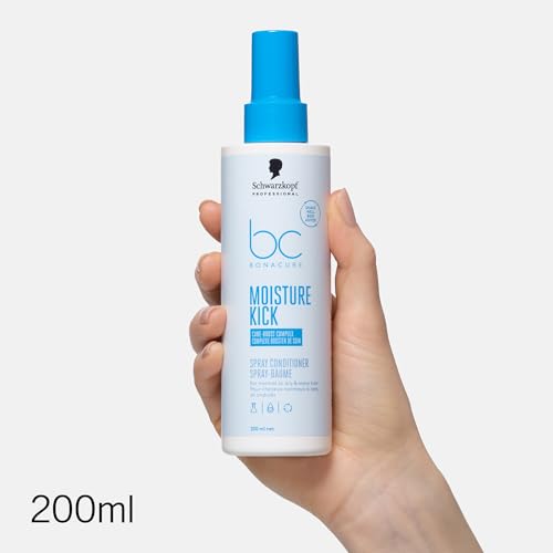 SCHWARZKOPF PROFESSIONAL BC Bonacure Moisture Kick Spray Conditioner Glycerol Clean Performance 200 ml