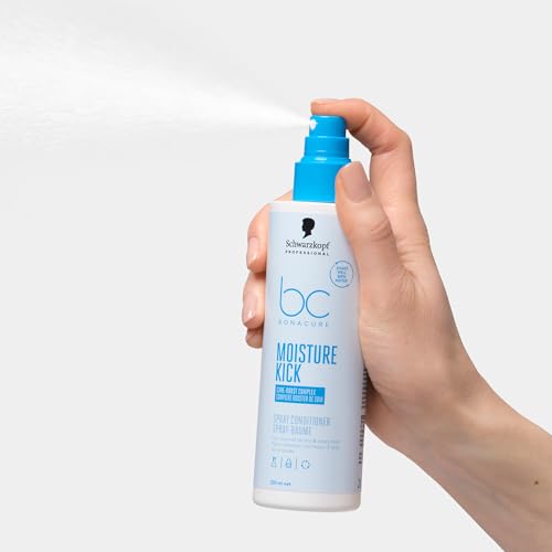 SCHWARZKOPF PROFESSIONAL BC Bonacure Moisture Kick Spray Conditioner Glycerol Clean Performance 200 ml