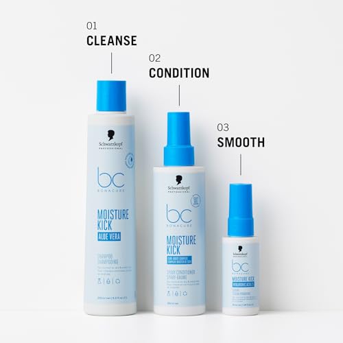 SCHWARZKOPF PROFESSIONAL BC Bonacure Moisture Kick Spray Conditioner Glycerol Clean Performance 200 ml