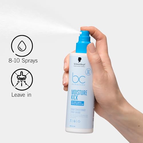 SCHWARZKOPF PROFESSIONAL BC Bonacure Moisture Kick Spray Conditioner Glycerol Clean Performance 200 ml