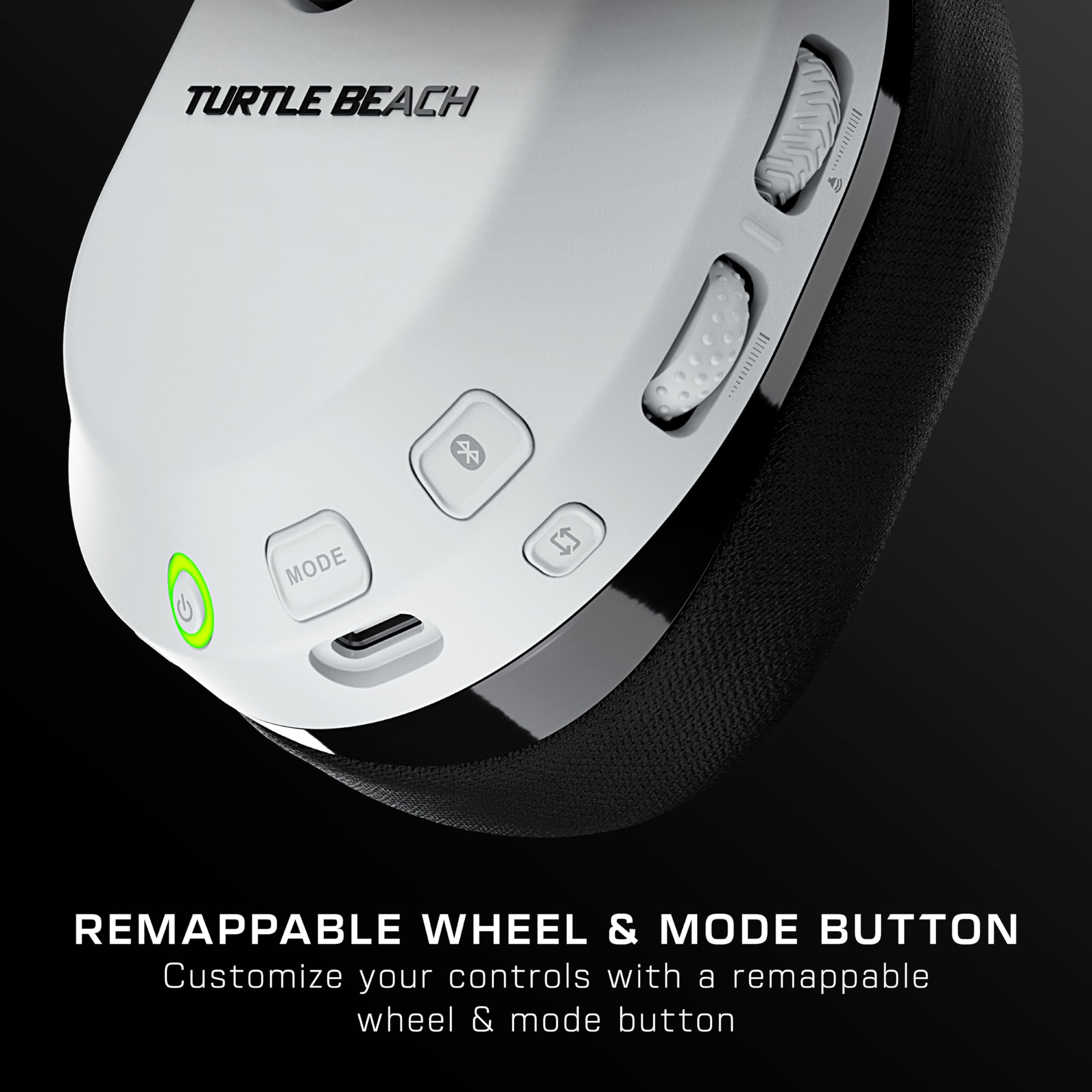 Turtle Beach Stealth 600 Wireless Gaming Headset - White - PlayStation PS5 PS4 Switch PC Mobile - 80hr Battery 50mm Speakers Bluetooth
