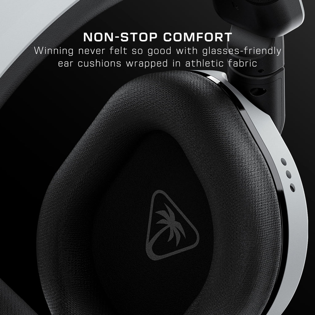 Turtle Beach Stealth 600 Wireless Gaming Headset - White - PlayStation PS5 PS4 Switch PC Mobile - 80hr Battery 50mm Speakers Bluetooth