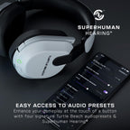 Turtle Beach Stealth 600 Wireless Gaming Headset - White - PlayStation PS5 PS4 Switch PC Mobile - 80hr Battery 50mm Speakers Bluetooth