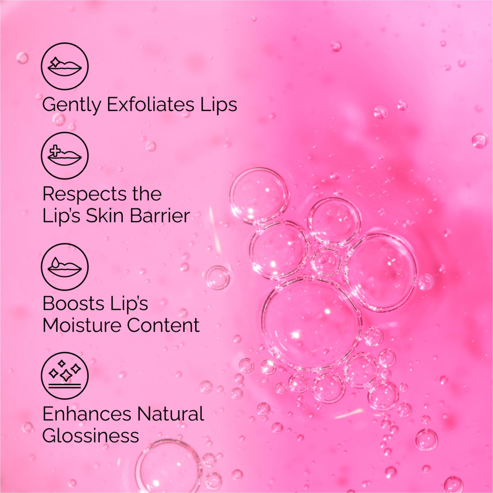 The Ordinary PHA 5% Exfoliating Lip Serum, Hydrating Overnight Lip Exfoliator Treatment, 15ml - Damaged Box